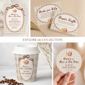Bun in the Oven Gingham Bakery Baby Shower ペーパープレート