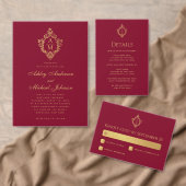 バーグニ結婚ーのクレストフェイク金ゴールドヴィンテージ フェイバーボックス (この独立クリエイターのコレクションをカスタマイズ。)