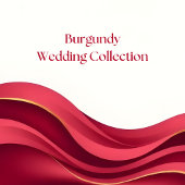 Burgundy Wedding プログラム