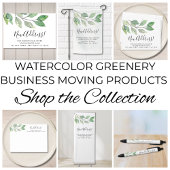 新しいカスタマイズアドレスの水色 ギフトタグ