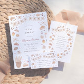 Cafe Bebe Baby Shower Thank You サンキューカード