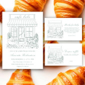 Cafe Bebe Bonjour Baby Shower 紙コップ