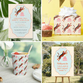 フォーエバーワイルドタイガーキッズ4歳の誕生日 招待状