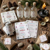 Camp Bach Wilderness Bachelorette Party リキュールボトルラベル