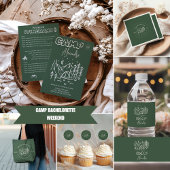 キャンプバチェロレッテ週末 スタンダードカクテルナプキン