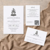 Campfire Love Wedding 招待状 (この独立クリエイターのコレクションをカスタマイズ。)