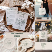 キャンプバチェロレッテ週末の日程 ペーパープレート