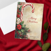 Candy Cane Christmas Holiday Magnet マグネット (この独立クリエイターのコレクションをカスタマイズ。)