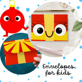 Personalized Christmas Gift Sticker – Custom Name  ラウンドシール