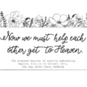 AMDGカトリック結婚式招待状