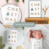 クリスマスツリー |スカンジモダンナビアのミニマリスト コーヒーマグカップ