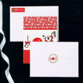 ピックボールクリスマスジョイサンタパドルレッドボール セラミックオーナメント (この独立クリエイターのコレクションをカスタマイズ。)