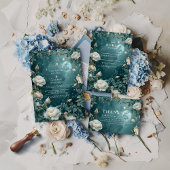 Celestial Night Garden Wedding サンキューカード