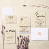 シャンパシンプルンスタイル結婚ズ 箔招待状 (この独立クリエイターのコレクションをカスタマイズ。)