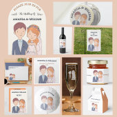 シンプルCartoon-Iike Subutersの結婚テーブル番号 台座サイン