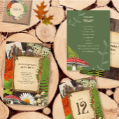 ウッドラ魅力的ンド素朴自然インスパイアムーンシーン リキュールボトルラベル