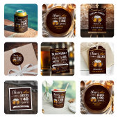 エイジングウッド応援とビアーズサプライズ誕生日 招待状