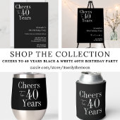 応援40歳白黒40歳 横断幕