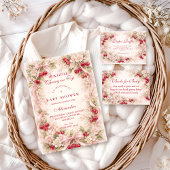 さくらガーデン ベイビーシャワー 招待状