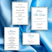 シックブルートイレデジュイ縁どフローラズ 出欠カード