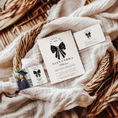 Photo Chic Coquette Graduation Celebration 案内状