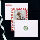 赤い緑の色のダマスクの水玉模様を鮮明な白に ラッピングペーパーシート (この独立クリエイターのコレクションをカスタマイズ。)