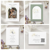 Blush Pink | Chic Floral Couple Popcorn Favor Box フェイバーボックス