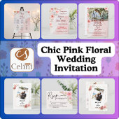 金ゴールドエレガントな結婚式 招待状ベリーバンド