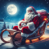 全てのおもしろいとゲーム、かわいいサンタクロースのクリスマス シーズンカード