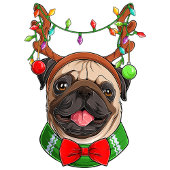 サンタクおもしろいリスマス ラッピングペーパー