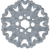 タートルブルースノーフレークスサンタハットウィンターホリデー スモールクリスマスストッキング