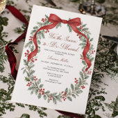 Christmas Bridal Shower Hot Cocoa Bar ポスター
