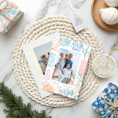 シーズ&グリーティングコースタルブルー海グラデーション写真 シーズンカード