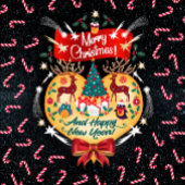 クリスマスキャンディ ペーパープレート