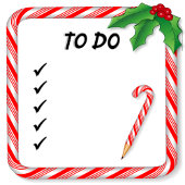 クリスマス・トゥ・タスク・リスト セラミックオーナメント