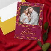 チャリティーフェスティバル饗宴グリーンクリスマスディナー スタンダードカクテルナプキン (この独立クリエイターのコレクションをカスタマイズ。)