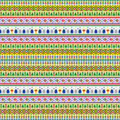 クリスマスモチーフのパターン クロスボディバッグ