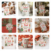 ああ何おもしろいレトロクリスマス2nd誕生日 招待状