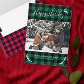 フェスティバルのプライドと鹿のクリスマス ラップアラウンドラベル (この独立クリエイターのコレクションをカスタマイズ。)