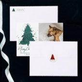 クラシッククリスマスツリー |フェスティバルリッチクリムゾンレッド 鍋つかみ&鍋敷きセット