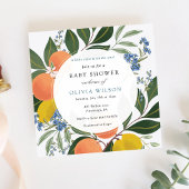 柑橘類の花嫁バブリーブライダルパーティ提案 スパークリングワインラベル