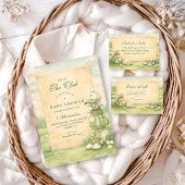 Classic Country Club Baby Shower 招待状