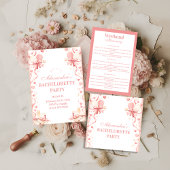 Classic Pickleball Garden Bachelorette Party ラウンドシール