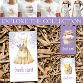 清掃用水彩洗濯用ラベンダー 名刺