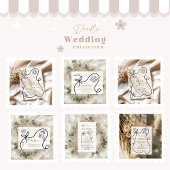 沿岸のスケッチ結婚ズ 招待状