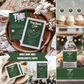 カクテルとカントリークラブバチェロレッテ スタンダードカクテルナプキン