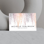 カラフル紙吹雪雨パターモダンンのギフトカード