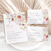 花カラフル咲き野花ぼほ表 アクリルサイン