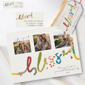 モダン賛美クリスマスの木の写真ホリデー セラミックオーナメント