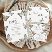 バタフライ瓶の赤ちゃんシャワーゲームでキャンディーの数 ポスター